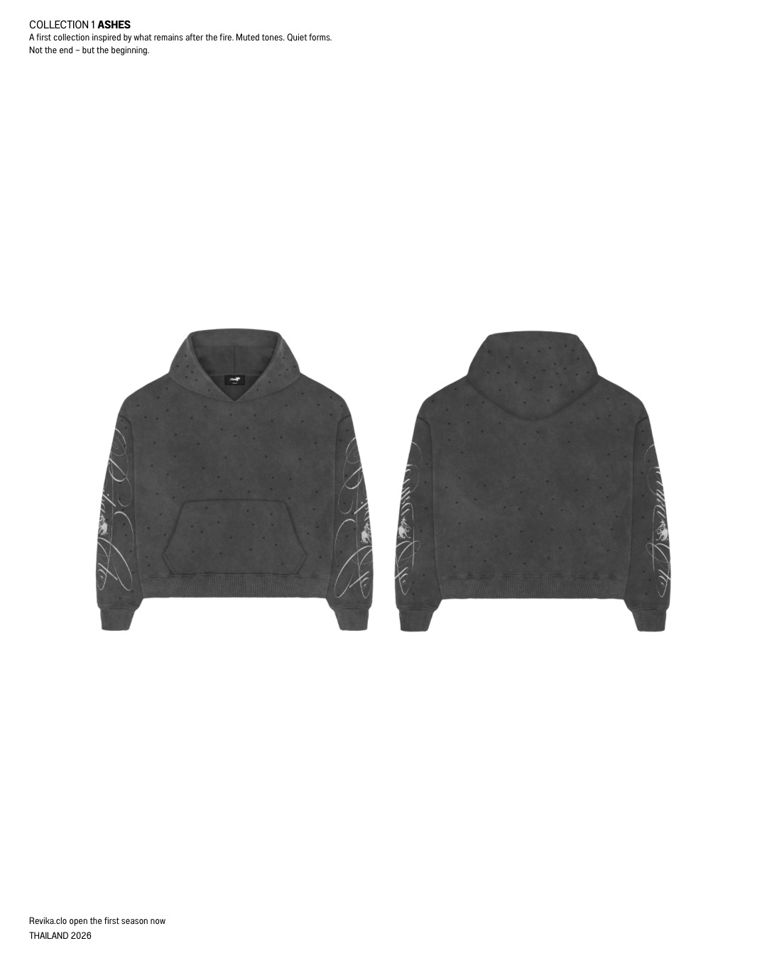 ASHES HOODIE LIMITED EDITION